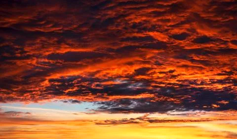 Apocalyptic Clouds Stock Photos