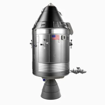 Apollo 13 Service and Lunar Modules 3D Model