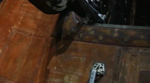 Apollo 14 Capsule Super Close Up, 4K Video stock 61511294