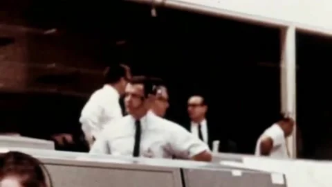 Apollo 4.. Test unmanned launch of the Saturn Five rocket. 1967. (29) Stock Footage 235867056