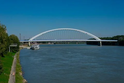 Apollo Bridge, Apollo Most Stock Photos