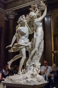 Apollo e Dafne, Gian Lorenzo Bernini Stock Photos