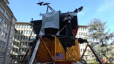 Apollo Lunar Module Stock Footage 183952681