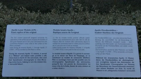 Apollo Lunar Module Stock Footage 183955840