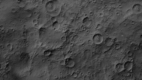 Apollo Orbiter films an Unknown Object Stock Footage 247810592