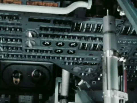 The Apollo spacecraft command module has many features, including an onboard Video stock 79459399