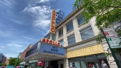 ApolloTheater in Harlem Stock Footage 195946572