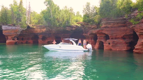 Apostle Islands Stock Footage 252148437