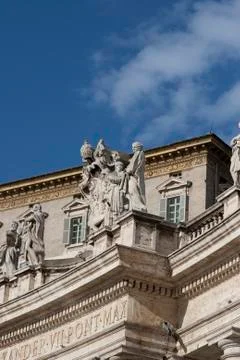 Apostolic palace Stock Photos