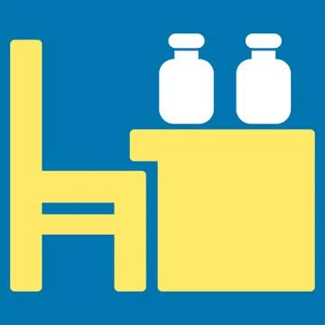 Apothecary Table Icon Illustrazione stock