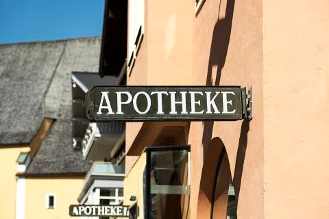 Apotheke sign 写真素材