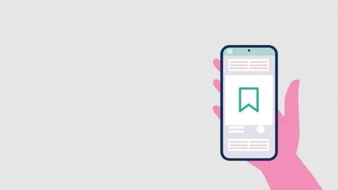 App Actions (save post) Stock Footage 239644646