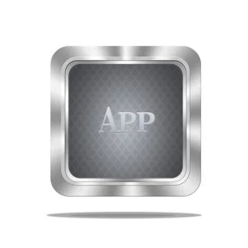 App button. Stock Illustration