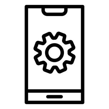 App development Vector Icon Design Illustration Illustrazione stock
