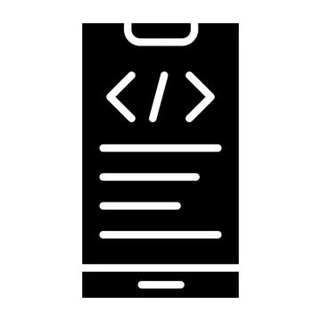 App development Vector Icon Design Illustration Illustrazione stock