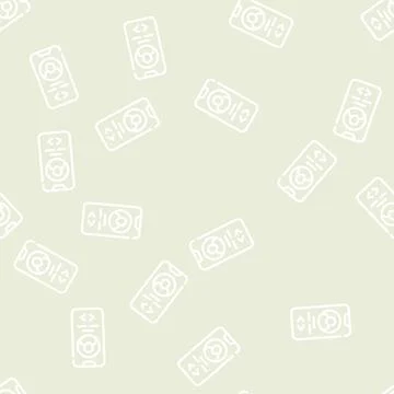 App for find love line vector seamless pattern Stock Illustration