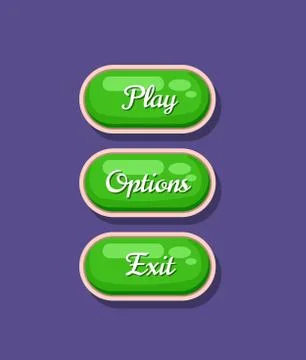 App graphical user interface cartoon design set Stock Illustration