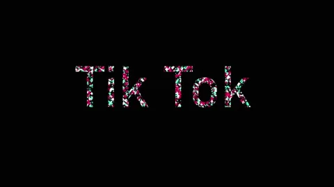 App logo. Tik tok is a social media app ... | Stock Video | Pond5