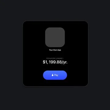 App Payment Illustrazione stock