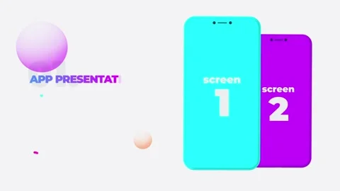 App Promo Minimal After Effects Template Stock After Effects