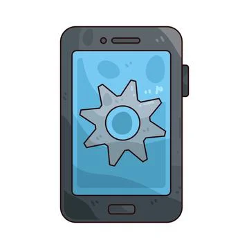 App setting illustration Stock Illustration
