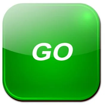 App sign go Stock Illustration