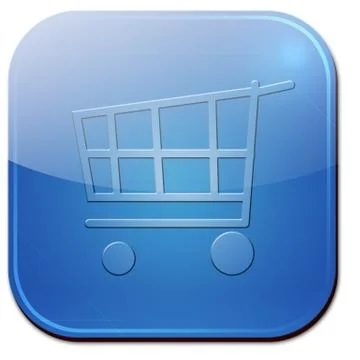 App sign shop Stock Illustration