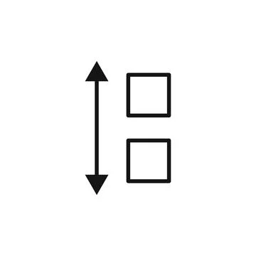 App Sort Icon Ideal for Organizing Mobile Applications 库存插图