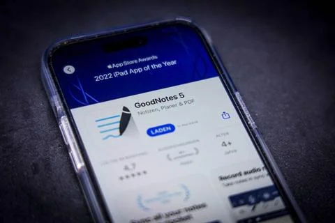 App Store - Apple 20.02.2023: Apple App Store auf einem iPhone. Nützliche .. Stock Photos