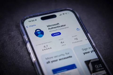 App Store - Apple 20.02.2023: Apple App Store auf einem iPhone. Apps-Chart... Stock Photos