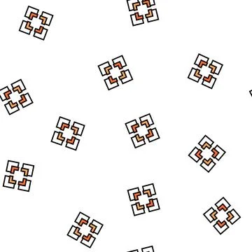 App ui arrow vector seamless pattern Stockillustratie