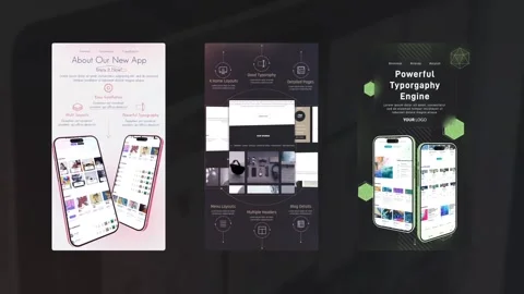 App Website Insta Stoies Stock After Effects