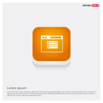App window interface icon Stock Illustration