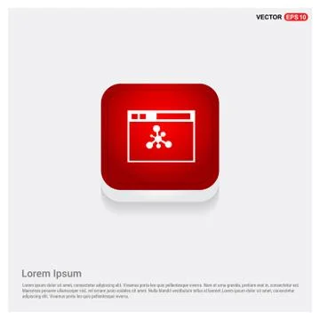 App window interface icon Stock Illustration