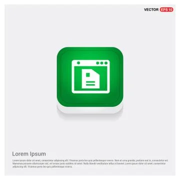 App window interface icon Stock Illustration
