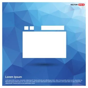 App window interface icon Stock Illustration