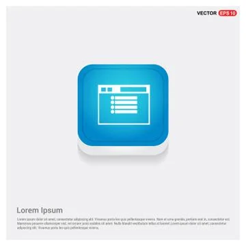 App window interface icon Stock Illustration