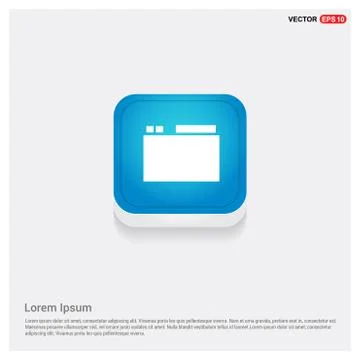 App window interface icon Stock Illustration