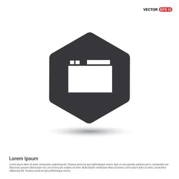 App window interface icon 스톡 일러스트