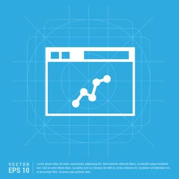 App window interface icon Stock Illustration