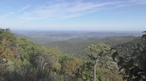 Appalachian Mountain Range Scenic Landscape Vista Panorama View Stock Footage 69028797