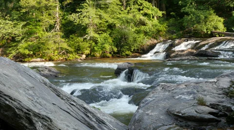 Appalachian Mountain River Rapids in HD 4K Stock-Footage 38915775