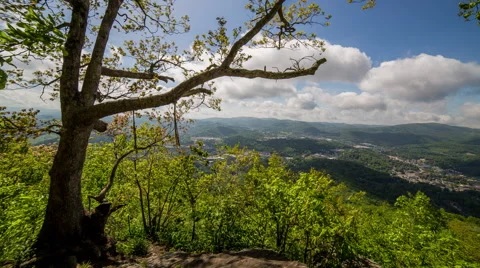 Appalachian Mountain View Time Lapse Stock Footage 50398905