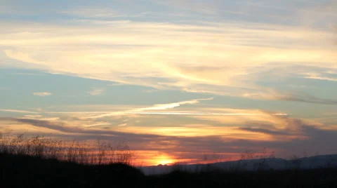 Appalachian Mountains Sunset Stock-Footage 5164418