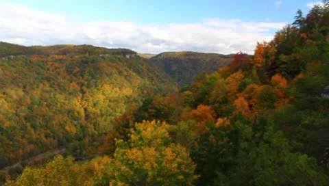 Appalachian Mountains of WV Stock Footage 8838857