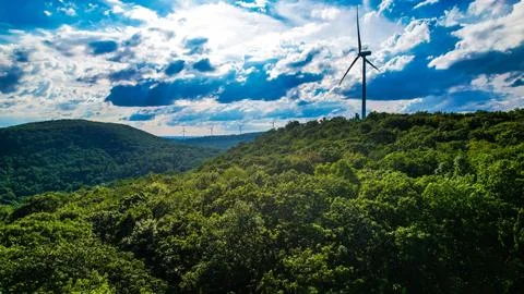Appalachian Mountainside Stock Photos