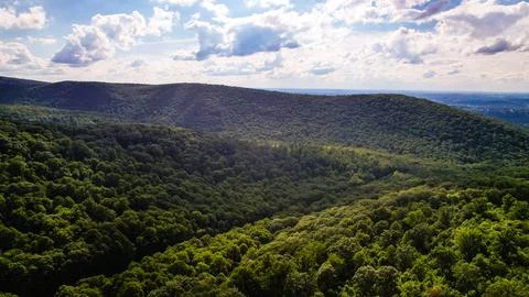 Appalachian Mountainside Stock Photos