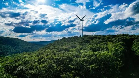 Appalachian Mountainside Stock Photos