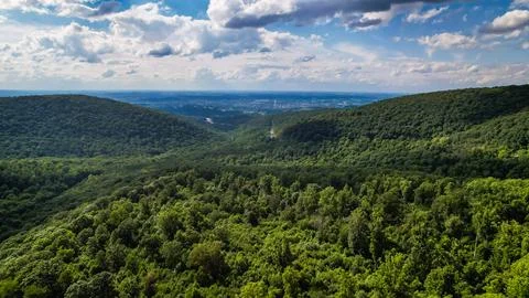 Appalachian Mountainside Stock Photos
