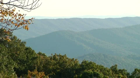Appalachian Rolling Mountains Stock-Footage 5163499